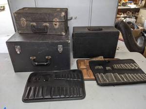 lot 85 image: Lot of Carrying Cases and Tool Rolls