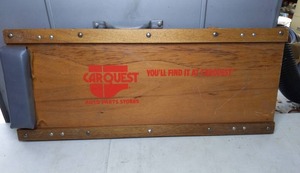 lot 54 image: Carquest Wood Mechanic Creeper