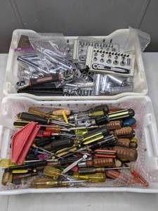 lot 21 image: Screwdriver & Socket Set Mega Lot