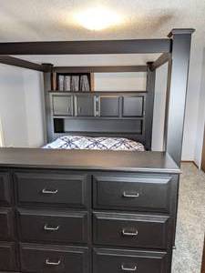 lot 4 image: Custom Made Dresser and Canopy Bed (See photos)