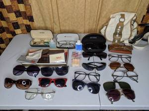 lot 272 image: Vintage Glasses and Sunglasses