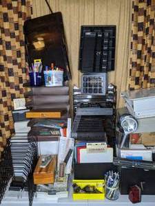 lot 283 image: Ultimate Analog Office Supply Lot