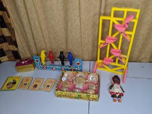lot 222 image: Vintage Kids Toys and Books