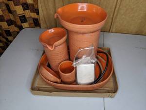 lot 232 image: Electric Ceramic Fountain