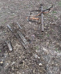 lot 112 image: Rusty Farm Implement