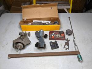 lot 120 image: Tractor Wrench, Soldering Bits, Misc. Tools