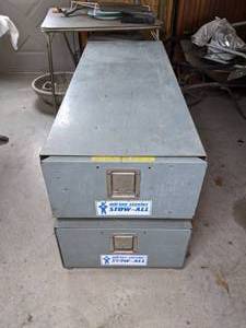 lot 119 image: Adrian Steeler Stow All Cargo Van Floor Drawers w Contents