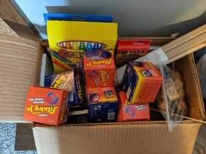 lot 175 image: Art & Crafting Supplies (and Slinkies)