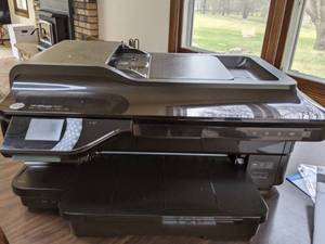 lot 186 image: HP Officejet 7610 Wide Format All-In-One Inkjet Printer