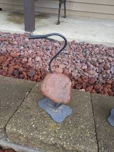 lot 352 image: Stone & Metal Goose Garden Sculptures (4)
