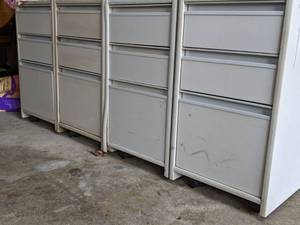 lot 356 image: Four Garage Storage Bins
