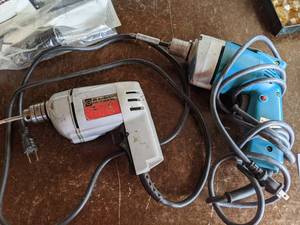 lot 324 image: Two Corded Power Drills