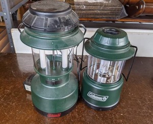 lot 344 image: Two Coleman Lanterns