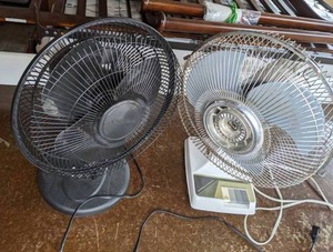 lot 309 image: Two Table Fans