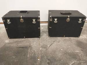 Two Secure Storage Boxes