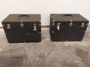 Two Secure Storage Boxes