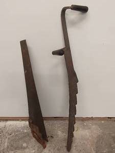 Vintage Saw And IceHay Cutter