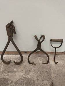 Collection Of Three Vintage Farm Tools