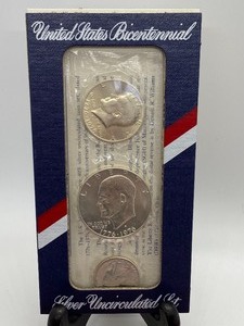 Two Bicentennial Uncirculated Coin Sets
