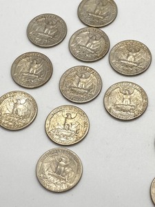 13 Silver Quarter Coins