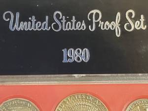Uncirculated 1980 United States Proof Set
