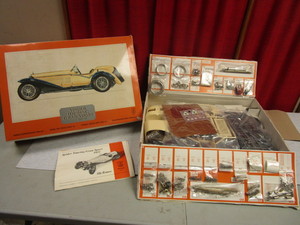 VINTAGE SPIDER TOURING GRAN SPORT ALFA ROMEO MODEL, IN ORIGINAL BOX, POCHER-BRAND, SCALE 18