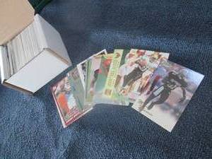 lot 527 image: Box of Football Rookie Cards...