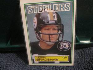 lot 561 image: Terry Bradshaw Cards...