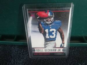 lot 579 image: Odell Beckham Jr. Rookie Card...