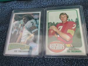 lot 581 image: 1974 & 1976 Archives Joe Theismann ...