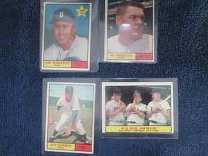 lot 589 image: 1961 Topps Baseball Cards...