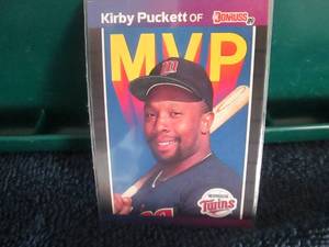 lot 592 image: Kirby Pucket Cards...