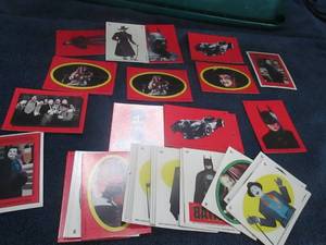 lot 596 image: Topps Batman Cards...