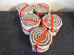 lot 3 image: 5  Rolls Create It Fabric Strips 20...
