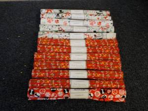 lot 9 image: Lot of 12 - 18 x 21 Fat Quarters...