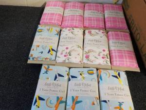 lot 12 image: 11 Little Feet 1 yard Fabric Cuts...