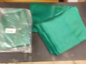 lot 24 image: Yards of Green Material...