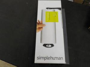 lot 33 image: Simple Humor Stainless Steel Wall M...