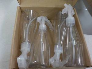 lot 80 image: 14 -4 packs Plastic Spray Bottles...