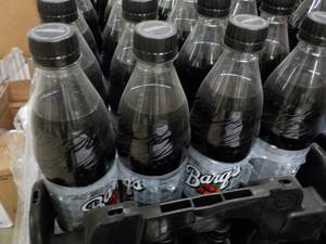 lot 105 image: Case of 24 Bottles Barqs Rootbeer...