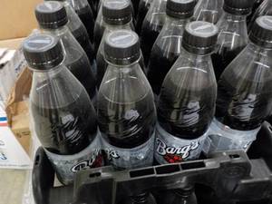 lot 106 image: Case of 24 Bottles Barqs Rootbeer...