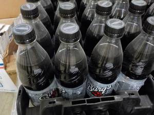 lot 107 image: Case of 24 Bottles Barqs Rootbeer...