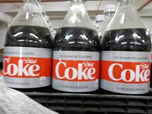 lot 117 image: Case of 12 -1.25 Bottles Diet Coke...