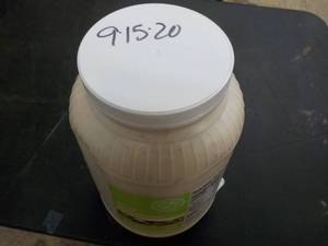lot 124 image: 1 gallon Caesar Salad Dressing nea...