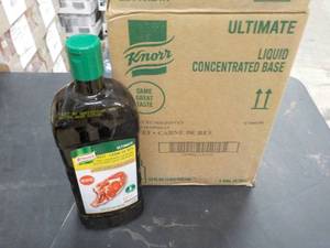 lot 126 image: 4 - 32 oz Bottles Knorr Beef Liquid...