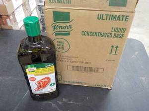 lot 128 image: 4 - 32 oz Bottles Knorr Beef Liquid...