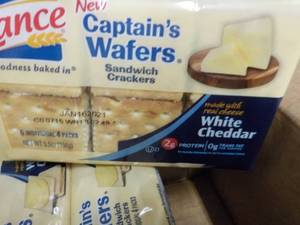 lot 143 image: 2 Cases 12 each Lance Captains Waf...