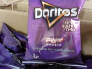 lot 153 image: Case of 72 - 1 oz Bags Reduced Fat ...