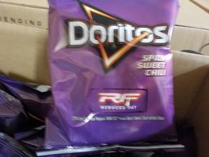 lot 154 image: Case of 72 - 1 oz Bags Reduced Fat ...