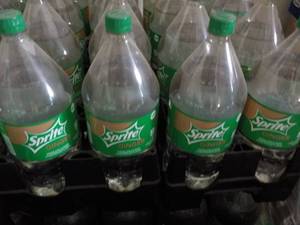 lot 158 image: 8 - 2 Liter Bottles Sprite Ginger...